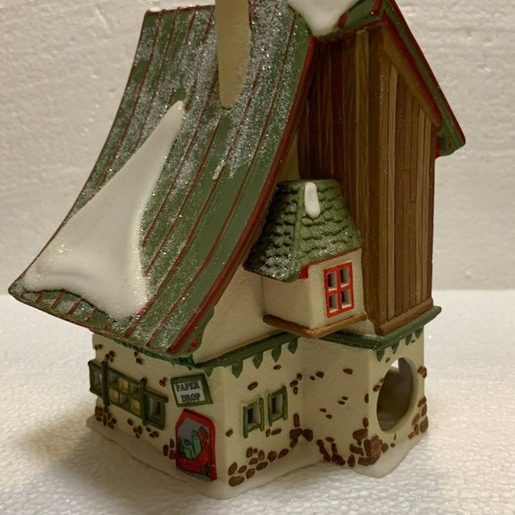 Dept 56 Gift Wrap & Ribbons - North Pole Village Christmas Building - 1996 - Picture 9 of 12